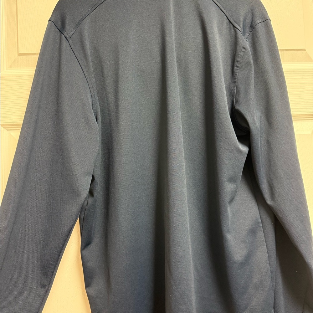 Cutter & Buck Thin Navy Pullover SEC Quarter Zip Size Large - Picture 4 of 5
